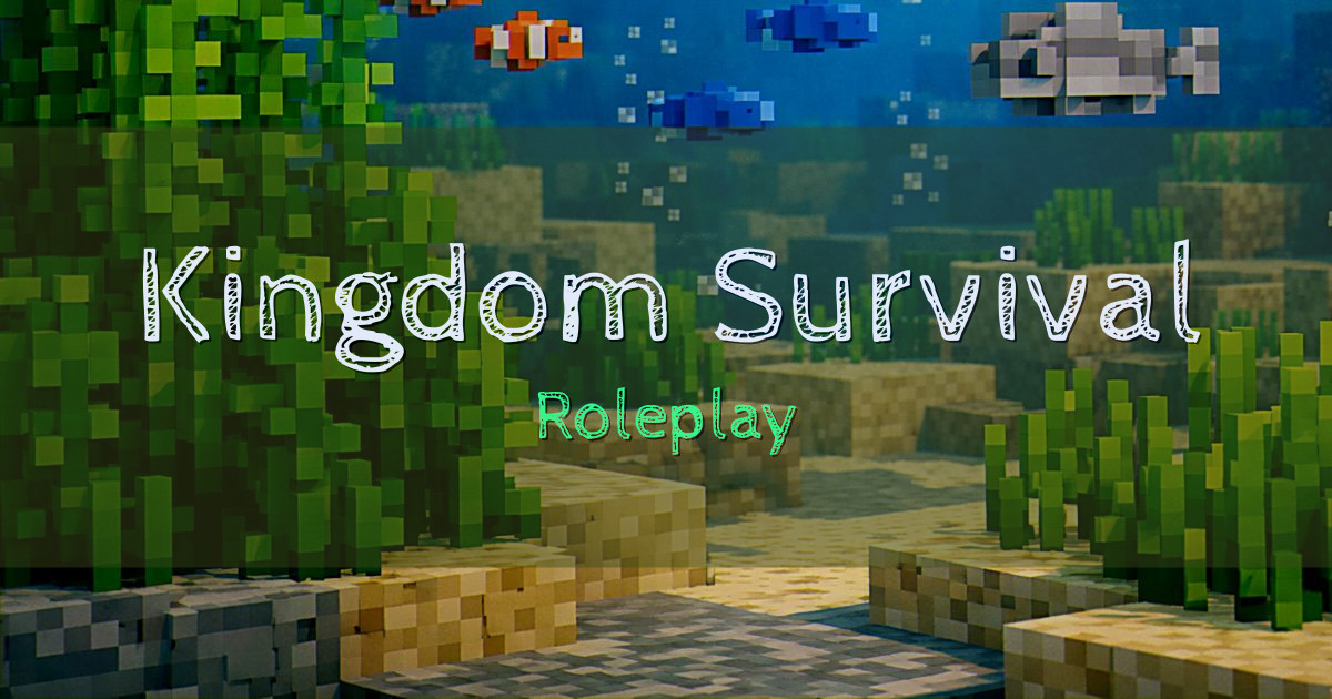 Kingdom Survival Roleplay Minecraft server