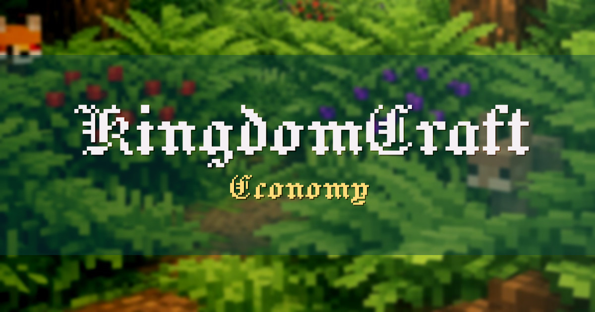 KingdomCraft Economy Minecraft server