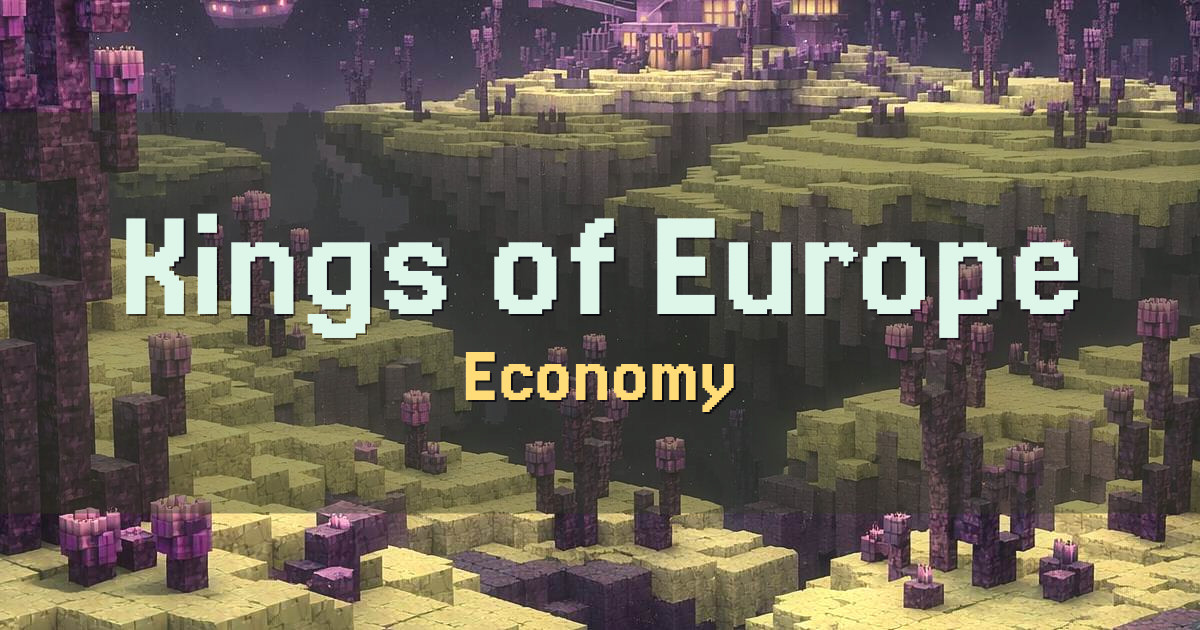 Kings of Europe Economy Minecraft server