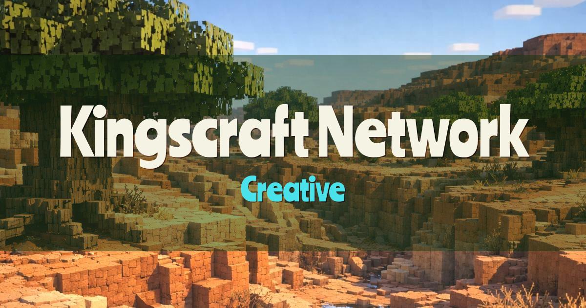 Kingscraft Network Creative Minecraft server