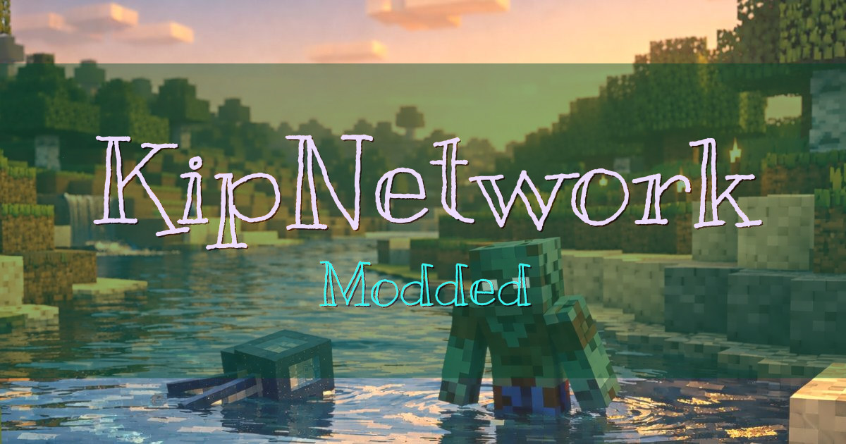KipNetwork Modded Minecraft server