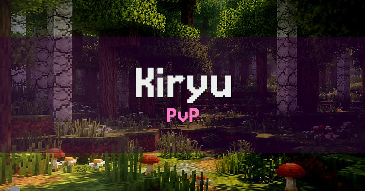 Kiryu PvP Minecraft server