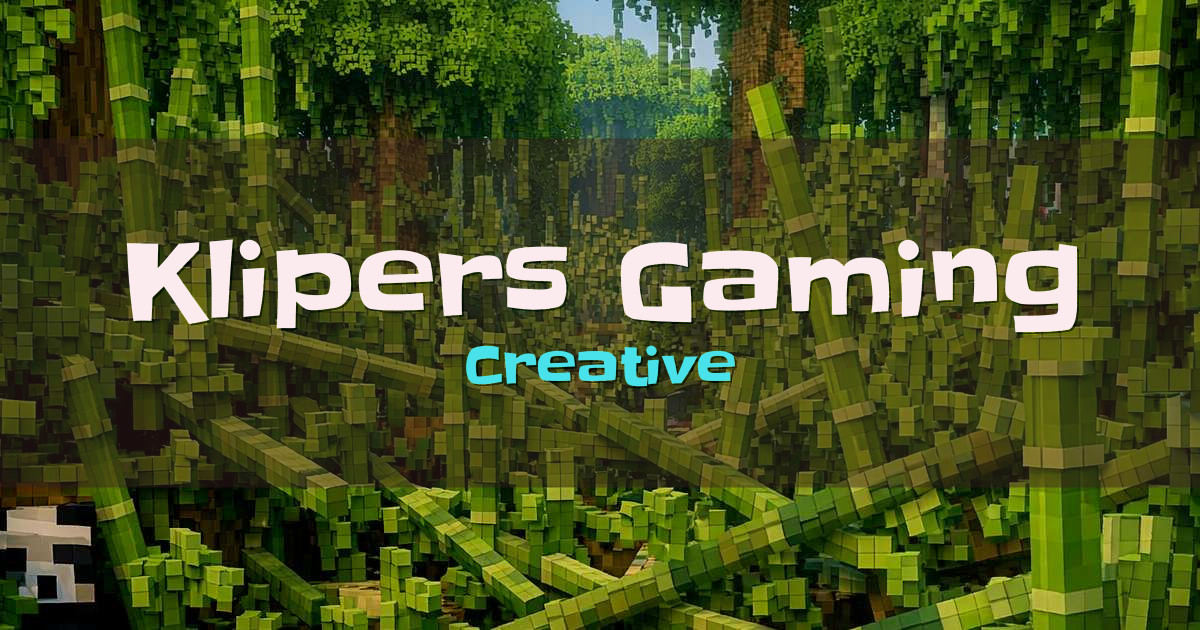 Klipers Gaming Survival Server Creative Minecraft server