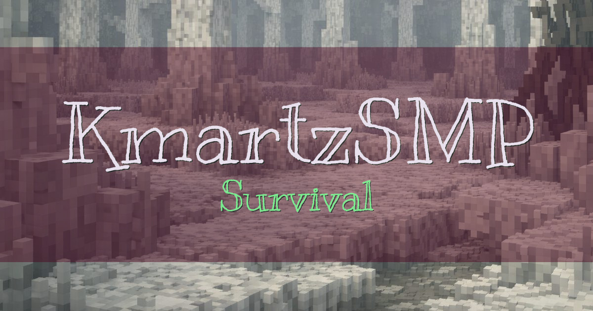 KmartzSMP Survival Minecraft server