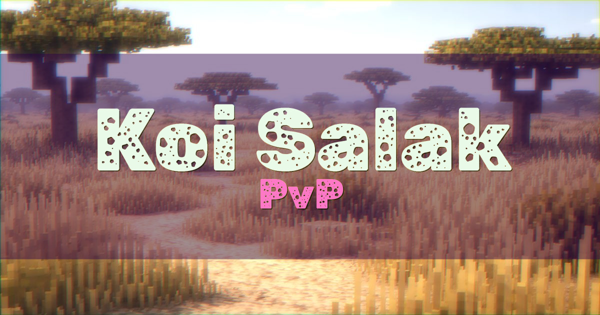 Koi Salak PvP Minecraft server