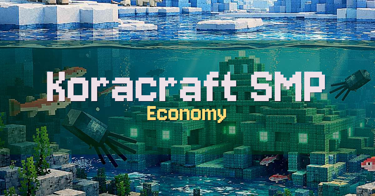 Koracraft SMP Economy Minecraft server