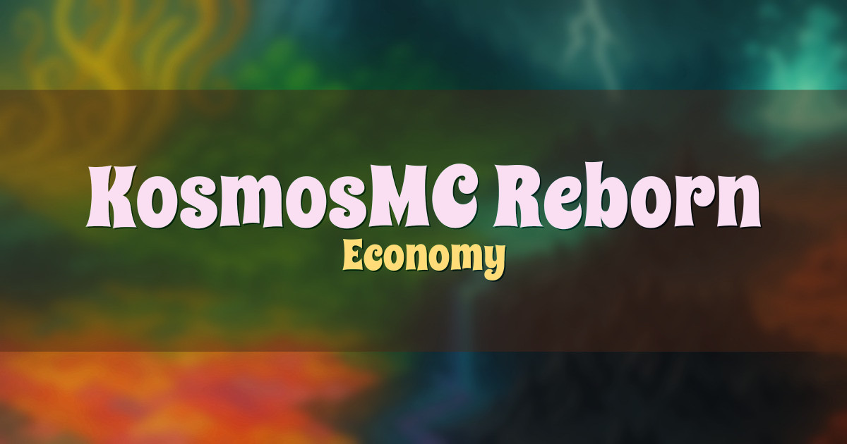 KosmosMC Reborn Economy Minecraft server