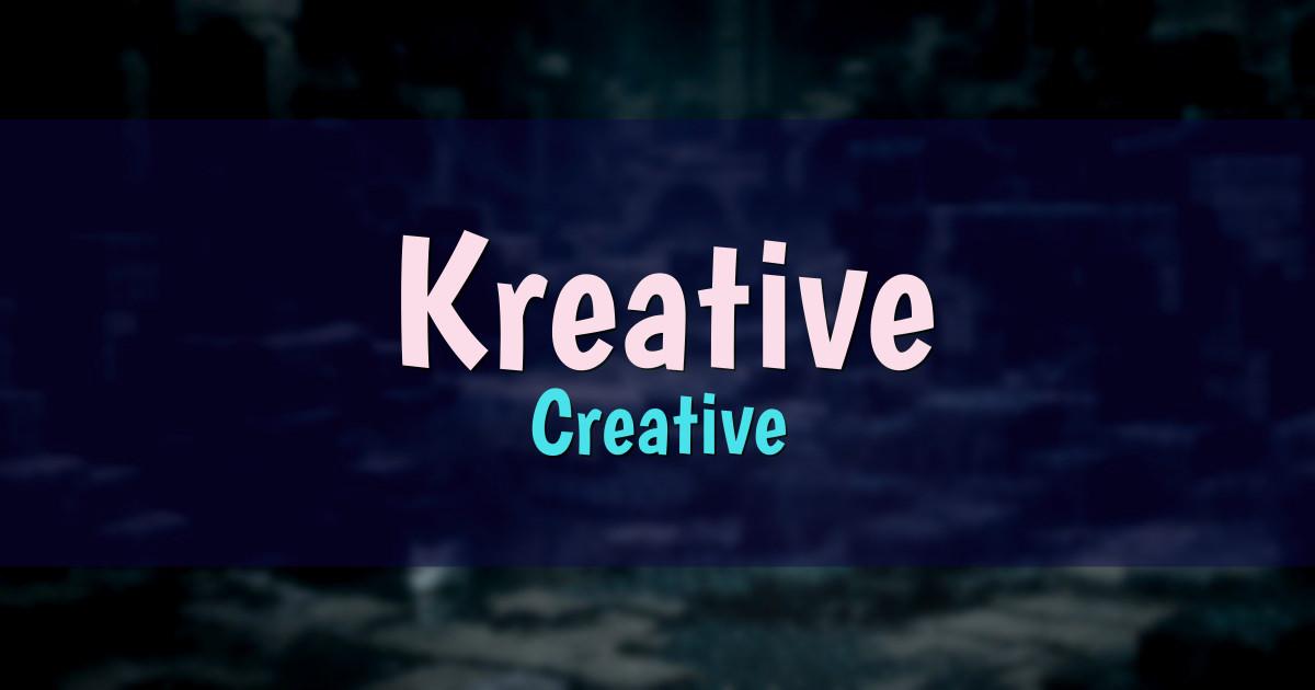 Kreative Creative Minecraft server