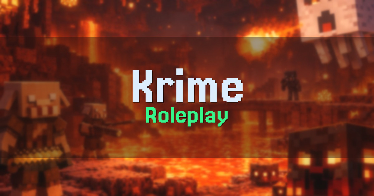 Krime Roleplay Minecraft server
