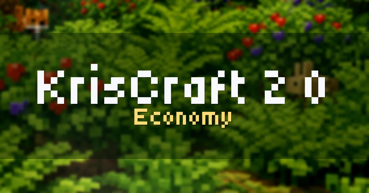 KrisCraft 2.0 Economy Minecraft server