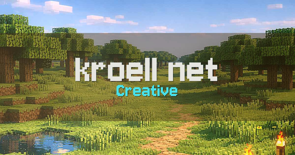 kroell.net Creative Minecraft server