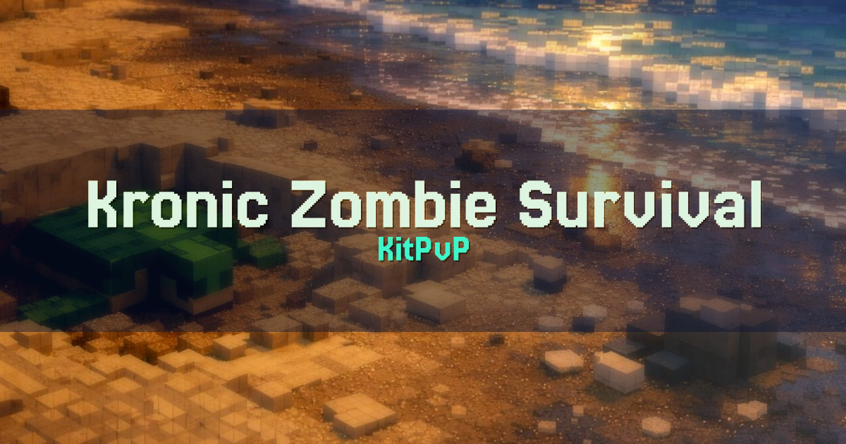 Kronic Zombie Survival KitPvP Minecraft server