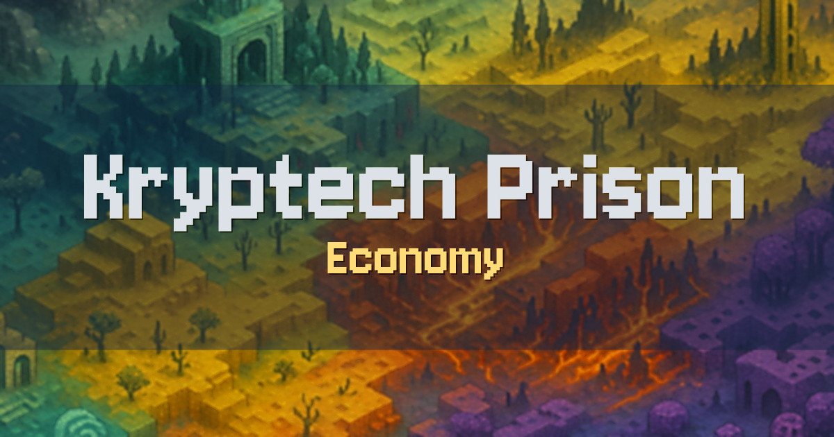 Kryptech Prison Economy Minecraft server