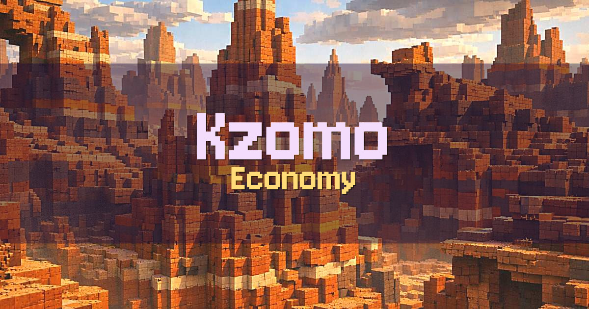 Kzomo Economy Minecraft server