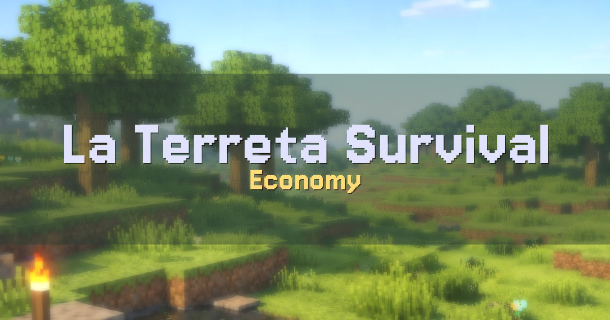 La Terreta Survival Economy Minecraft server
