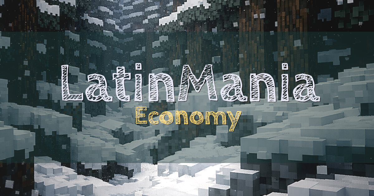 LatinMania Economy Minecraft server