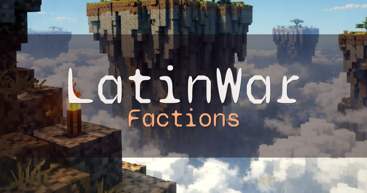 LatinWar Factions Minecraft server