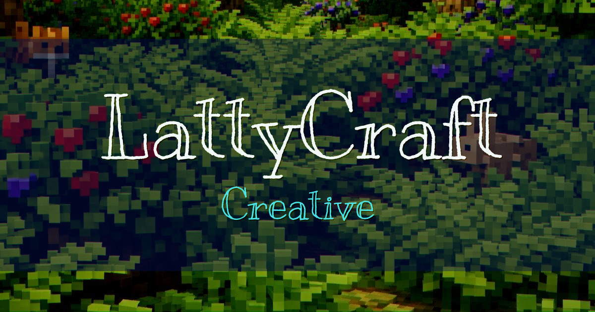 LattyCraft Creative Minecraft server