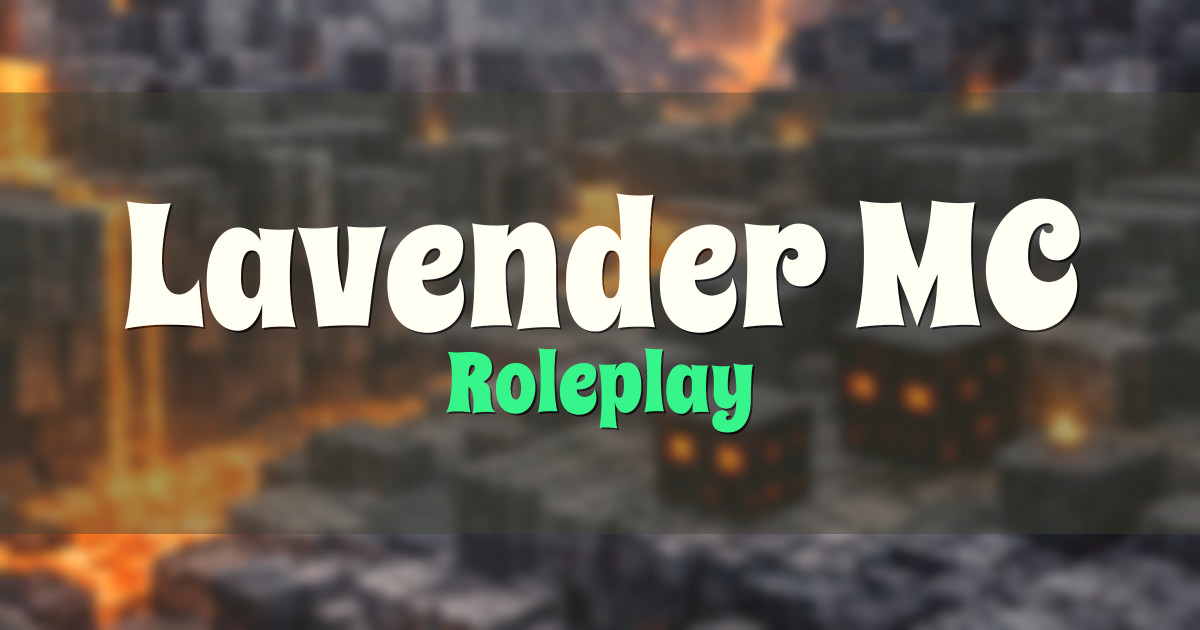 Lavender MC Roleplay Minecraft server