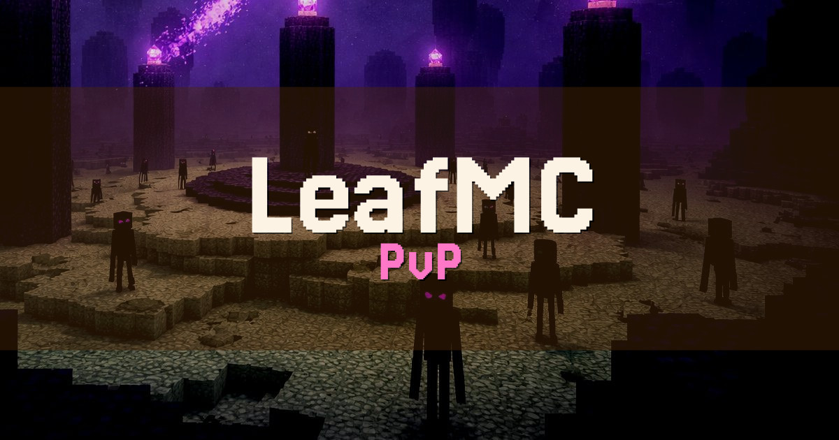 LeafMC PvP Minecraft server
