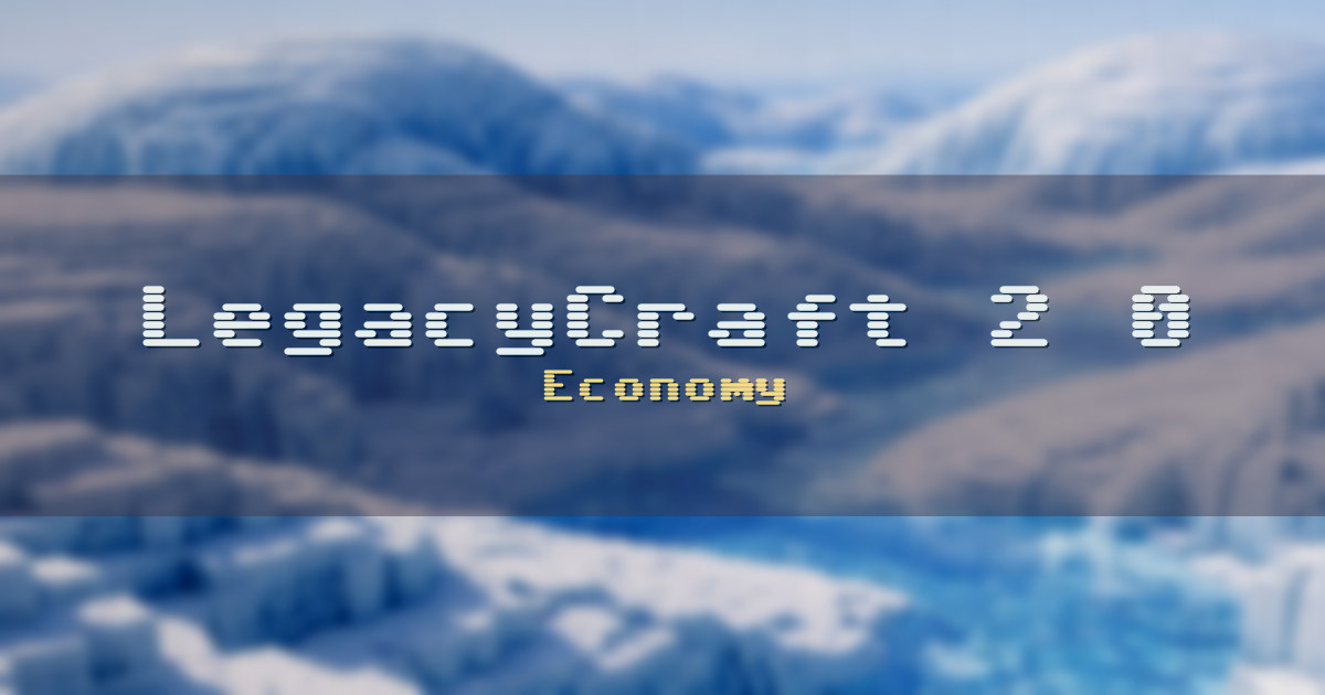 LegacyCraft 2.0 Economy Minecraft server