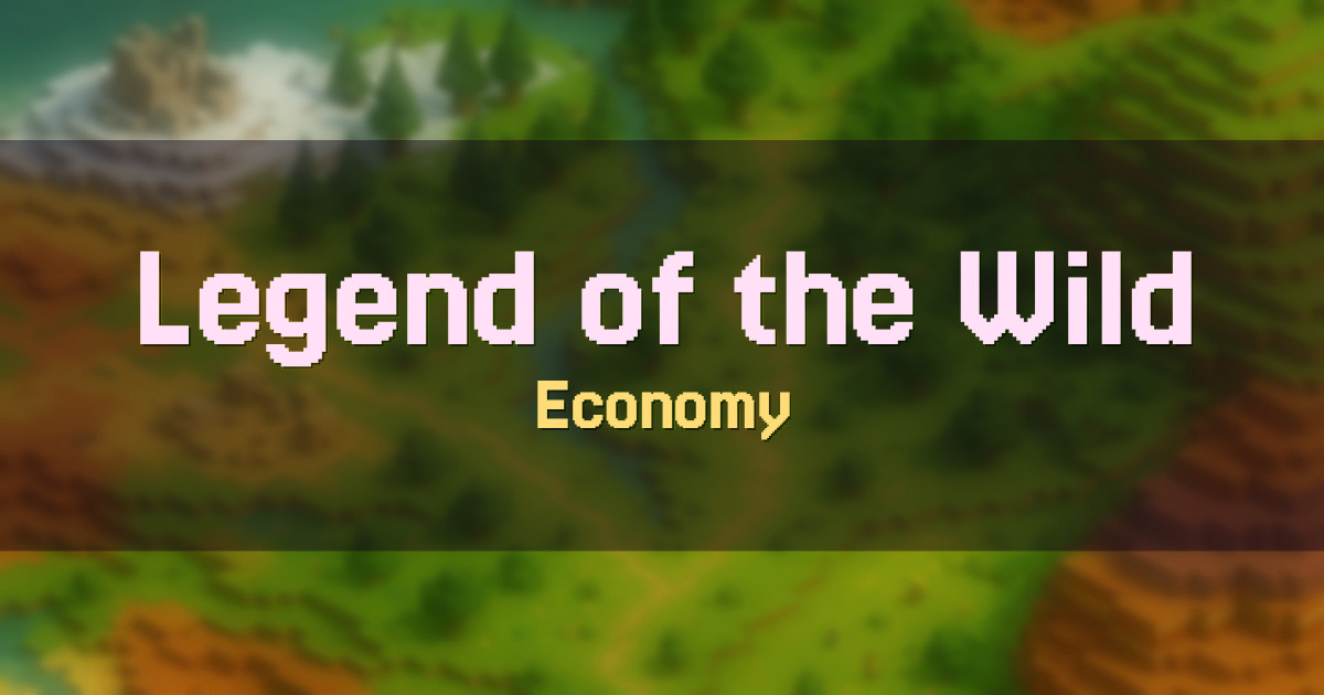 Legend of the Wild Economy Minecraft server