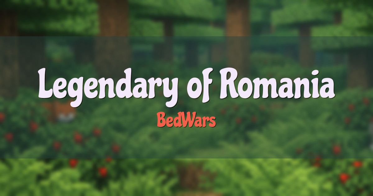 Legendary of Romania BedWars Minecraft server