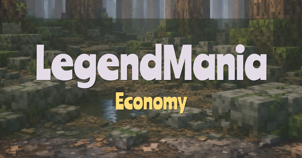LegendMania Economy Minecraft server