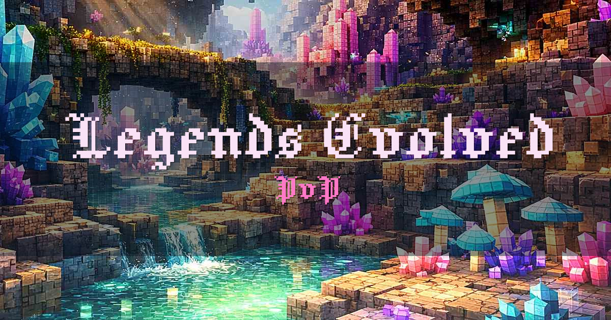 Legends Evolved PvP Minecraft server