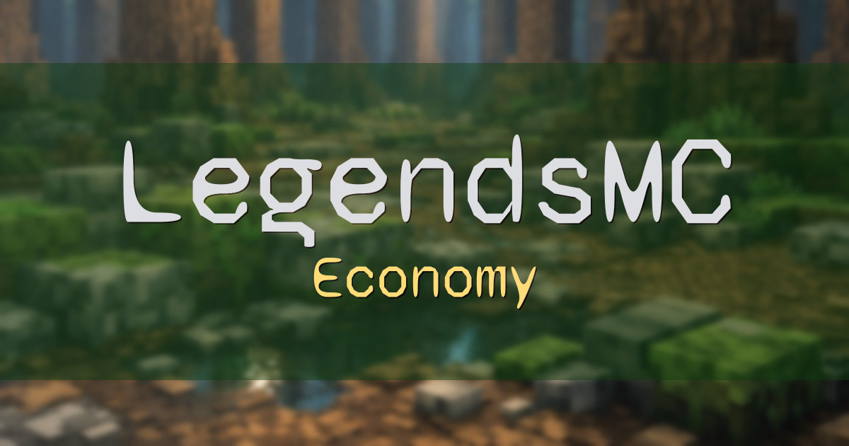 LegendsMC Economy Minecraft server