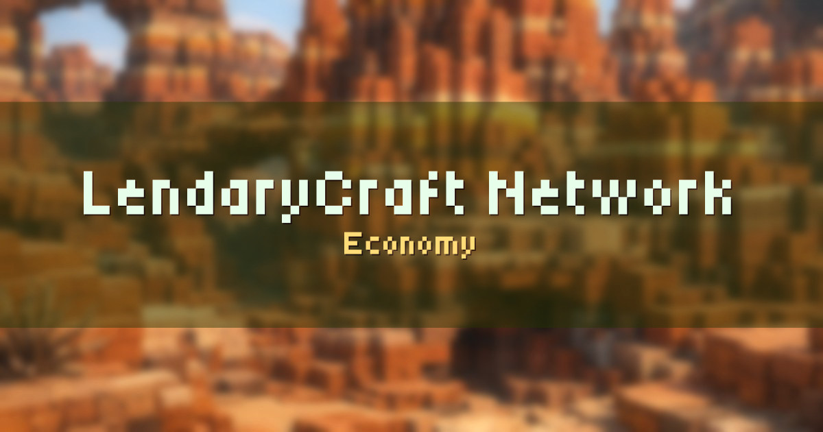LendaryCraft Network Economy Minecraft server