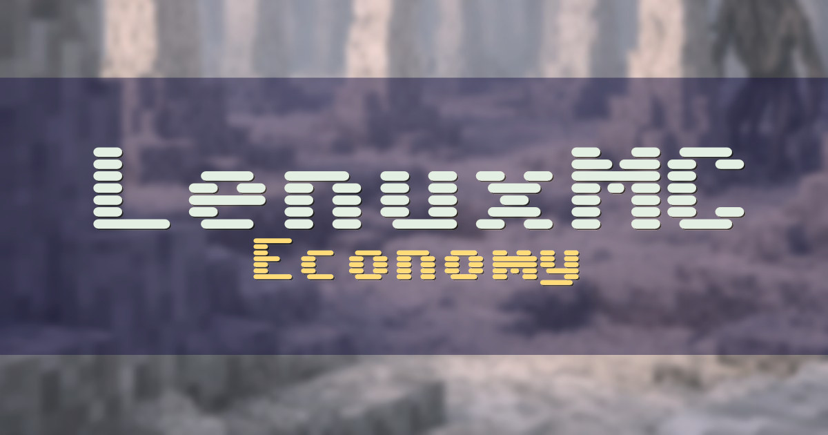 LenuxMC Economy Minecraft server
