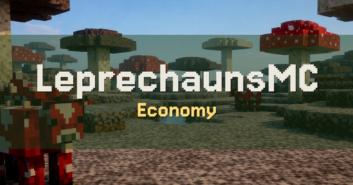 LeprechaunsMC Economy Minecraft server
