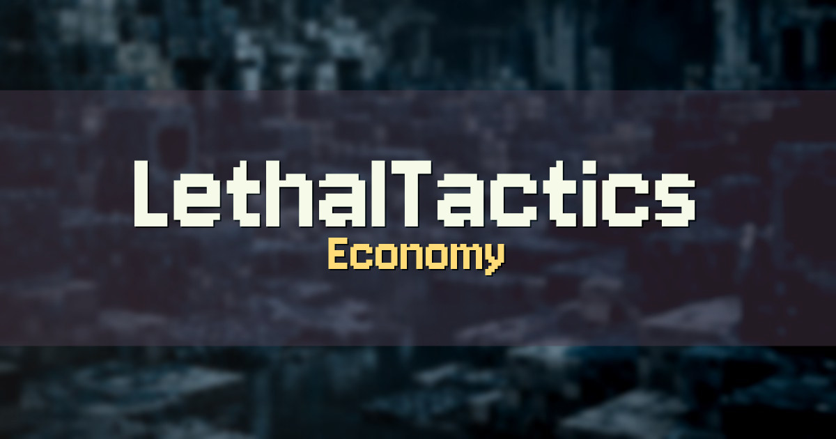 LethalTactics Economy Minecraft server