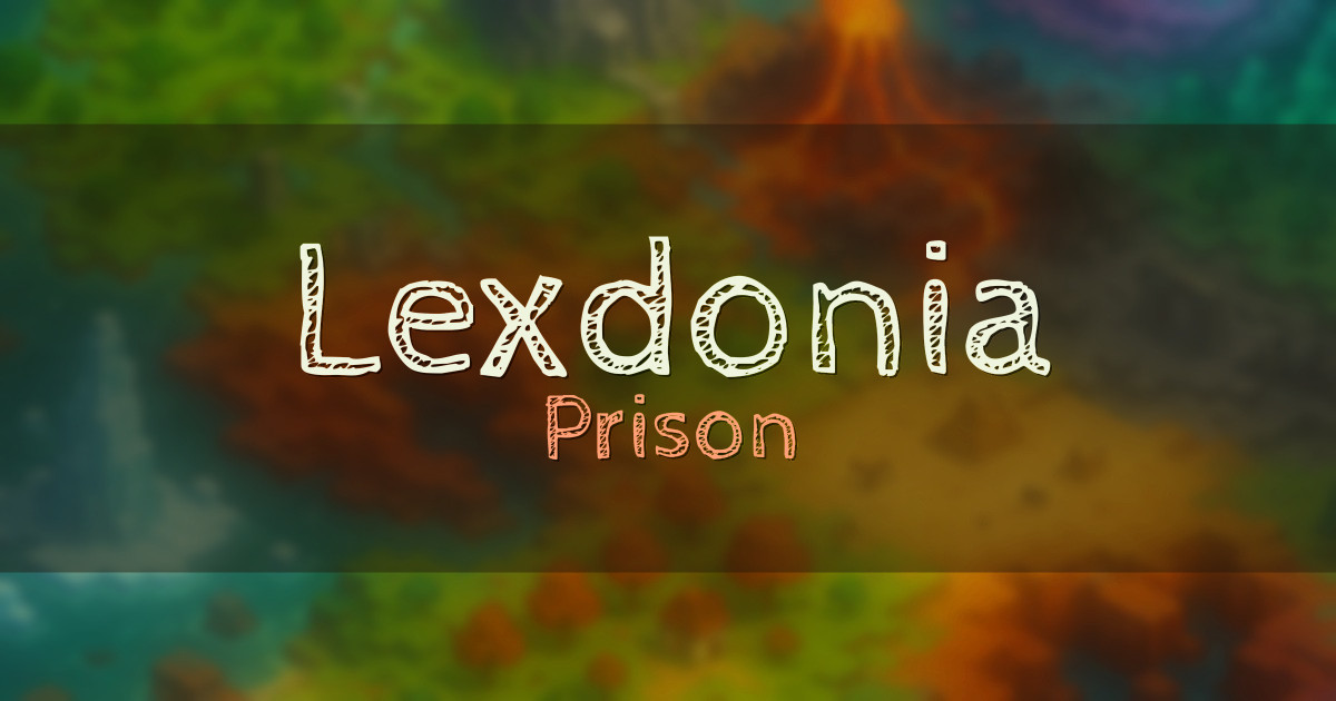 Lexdonia Prison Minecraft server