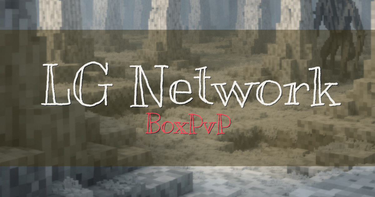 LG Network BoxPvP Minecraft server
