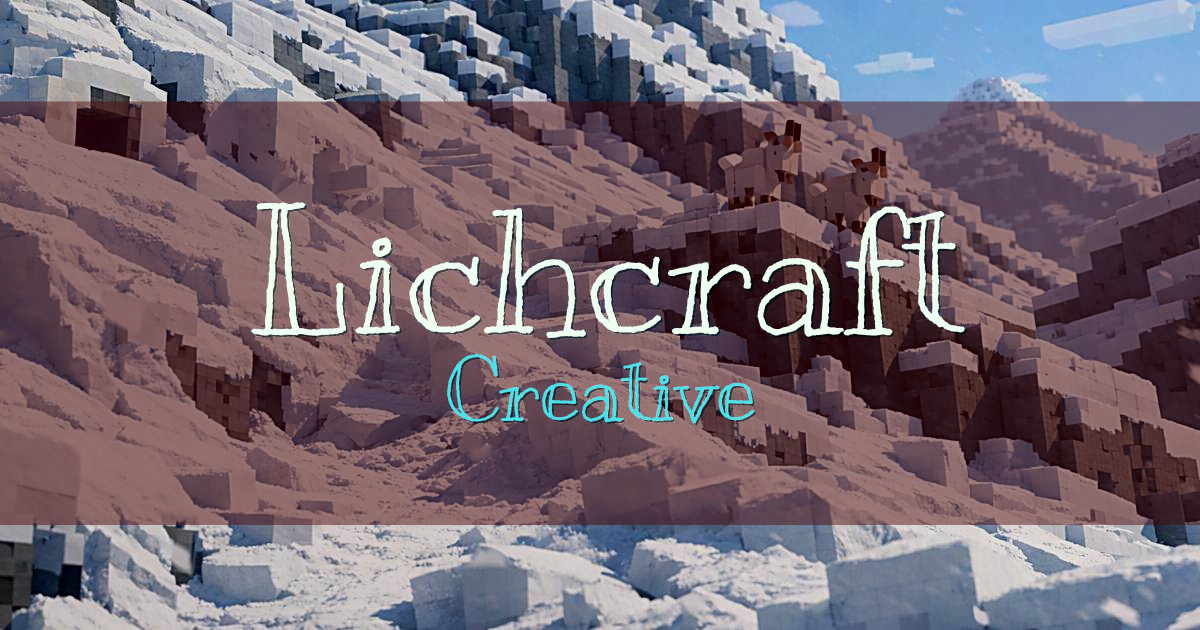 Lichcraft Creative Minecraft server