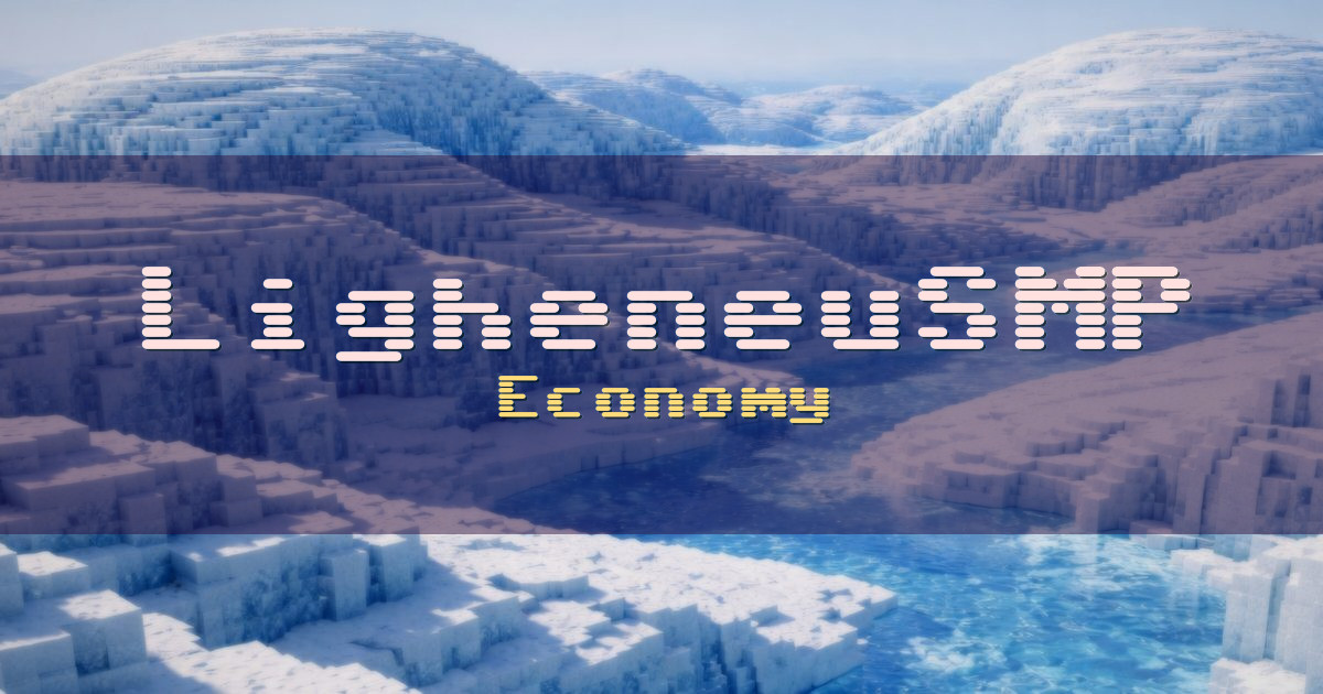 LigheneuSMP Economy Minecraft server