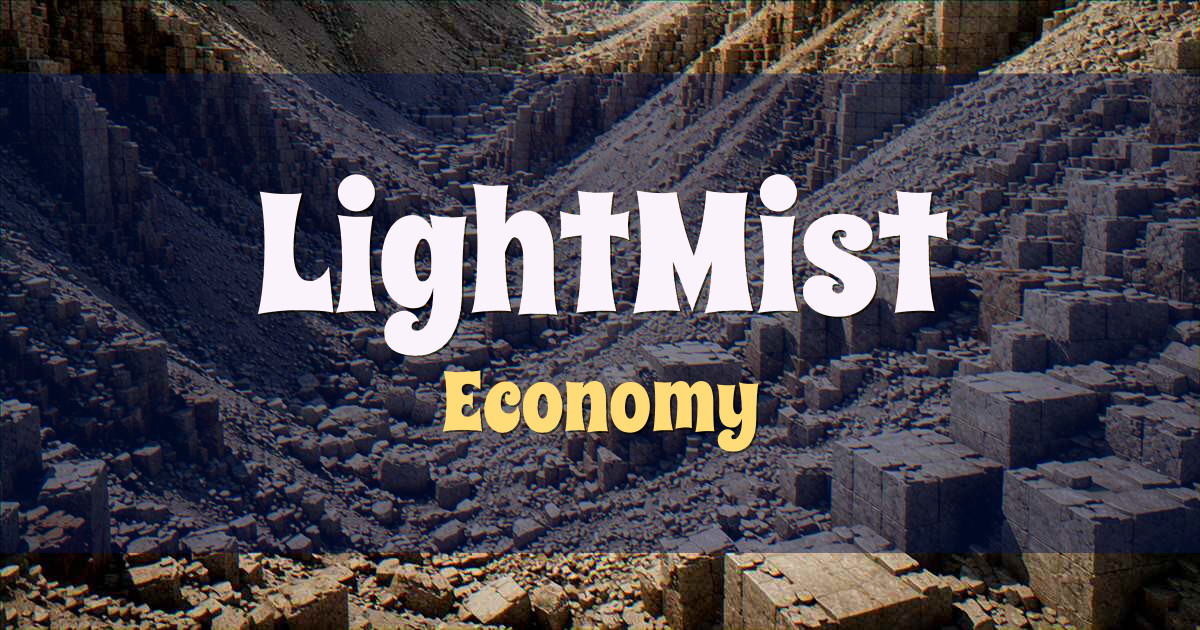 LightMist Economy Minecraft server