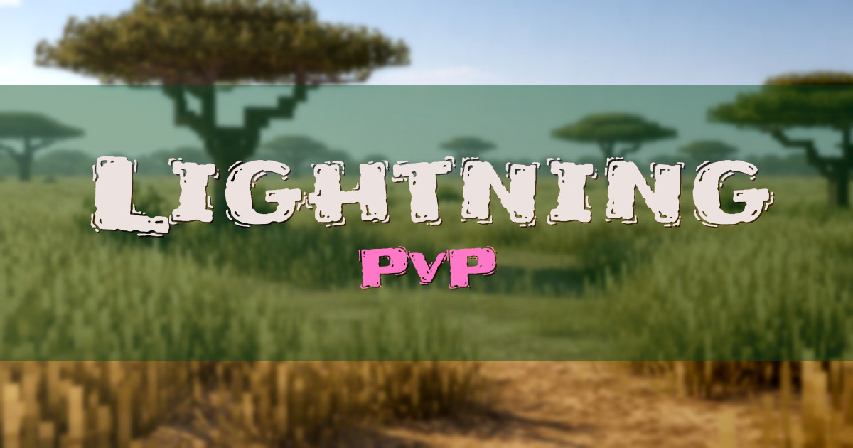 Lightning PvP Minecraft server