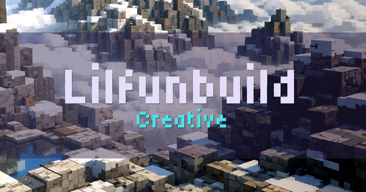 Lilfunbuild Creative Minecraft server