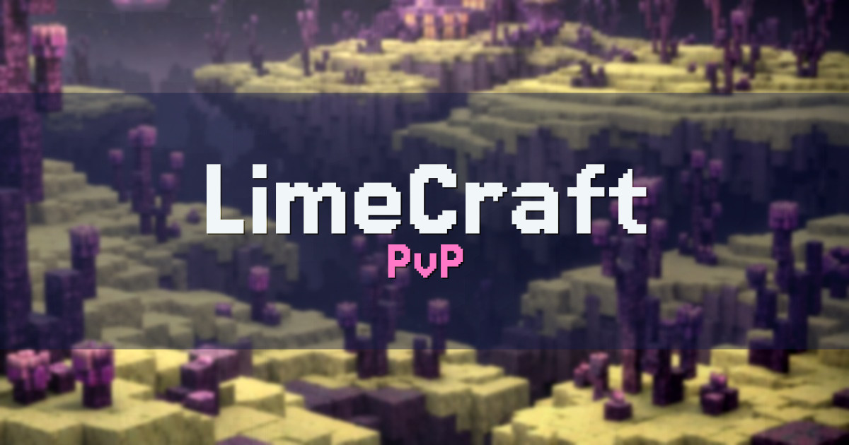 LimeCraft PvP Minecraft server