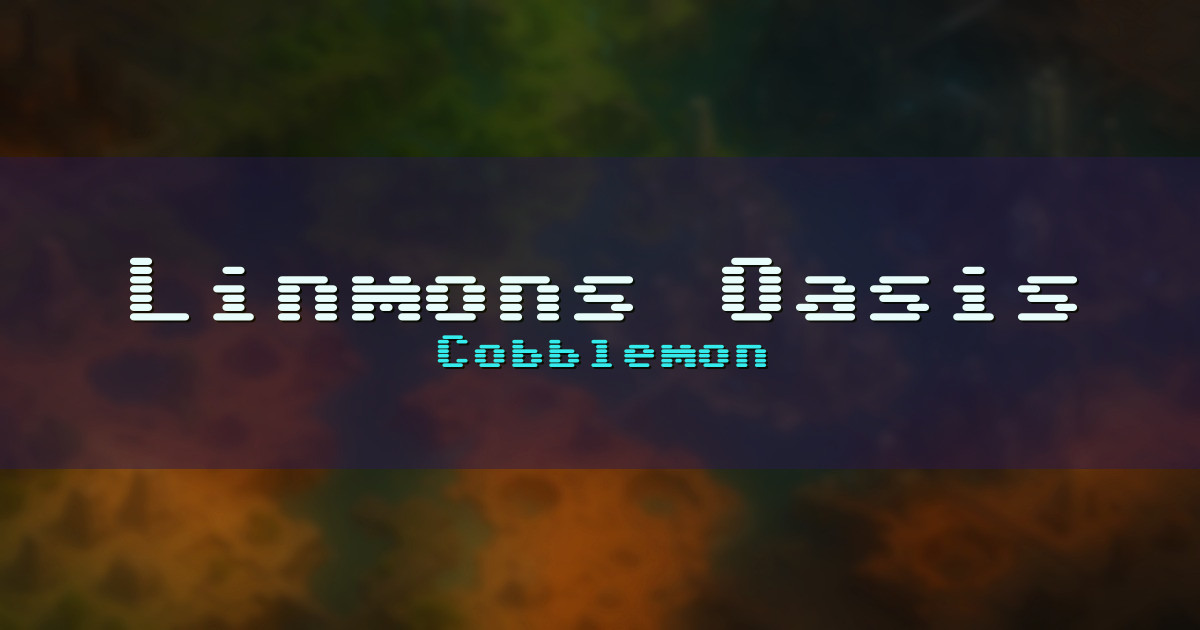 Linmons Oasis Cobblemon Minecraft server