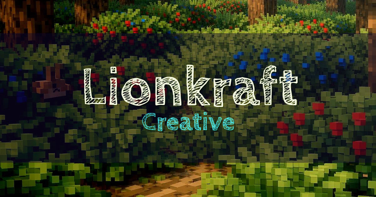 Lionkraft Creative Minecraft server