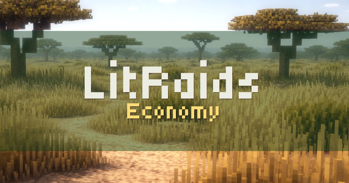 LitRaids Economy Minecraft server