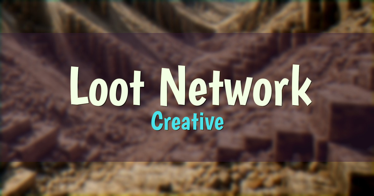 Loot Network Creative Minecraft server