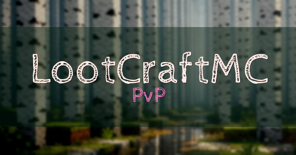 LootCraftMC PvP Minecraft server