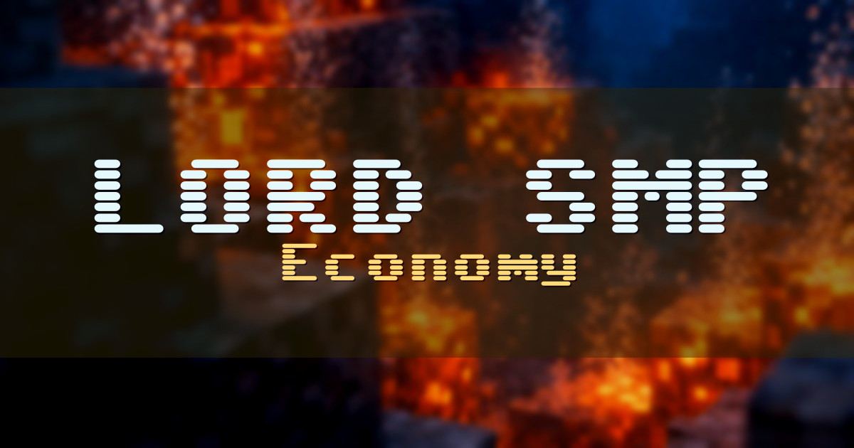 LORD SMP Economy Minecraft server