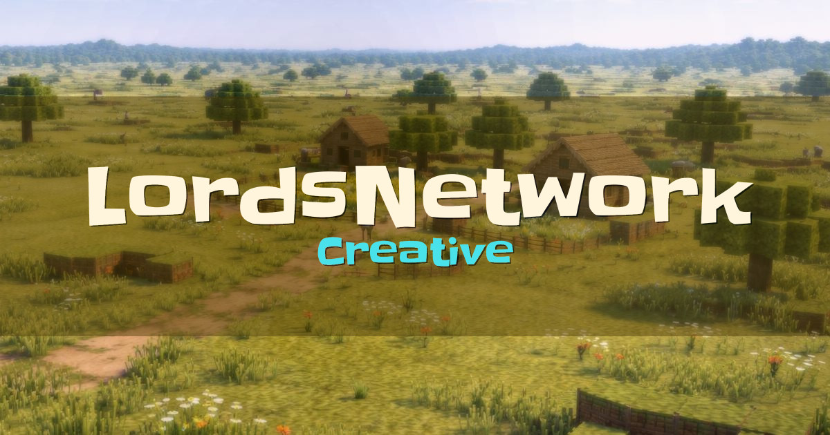 LordsNetwork Creative Minecraft server