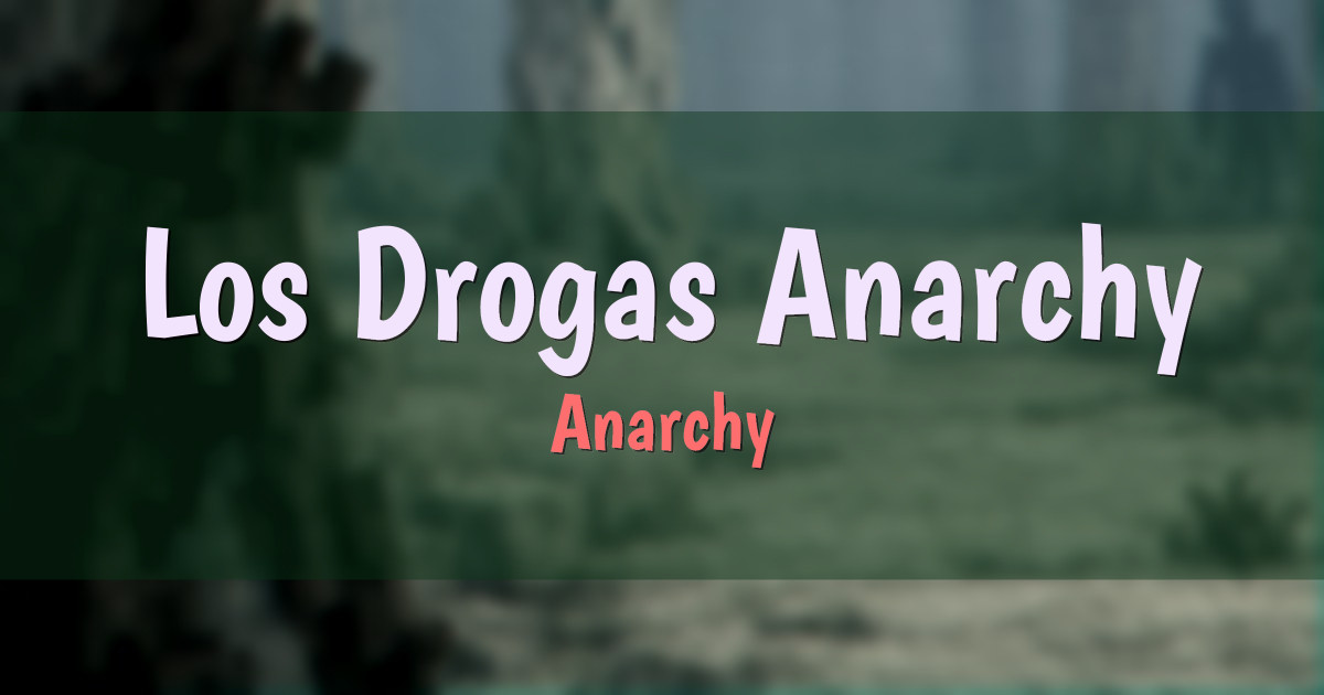 Los Drogas Anarchy PvP Minecraft server